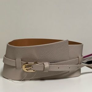 Anthropologie Leather Obi Belt